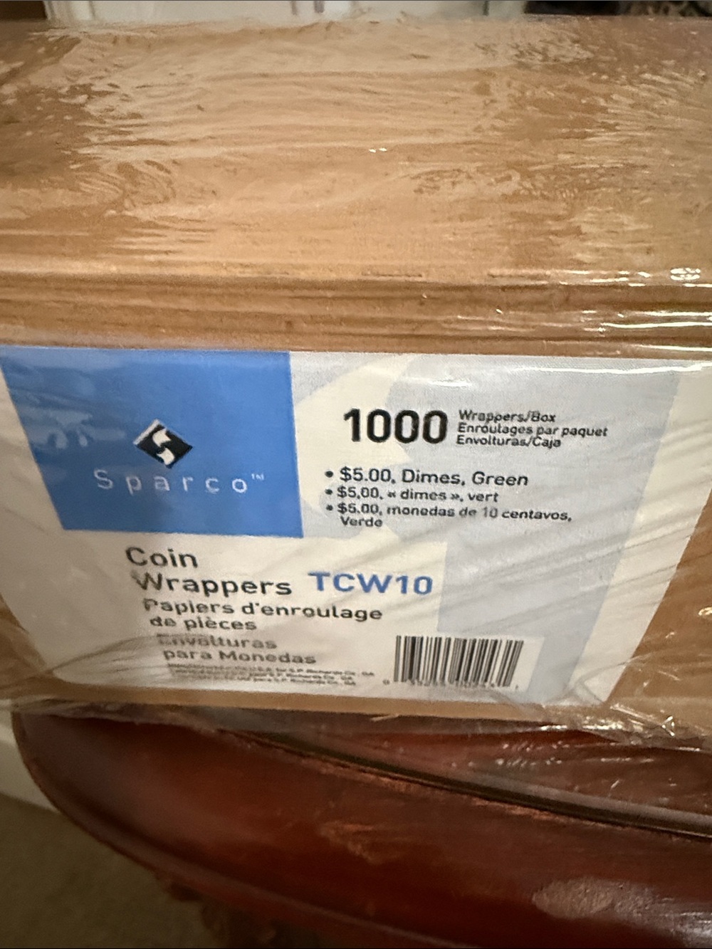 Sparco TCW10 Dimes Coin Wrappers